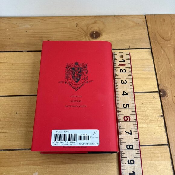 Harry Potter and the Goblet of Fire Hardcover Book Gryffindor Hogwarts House Ed - Picture 6 of 6